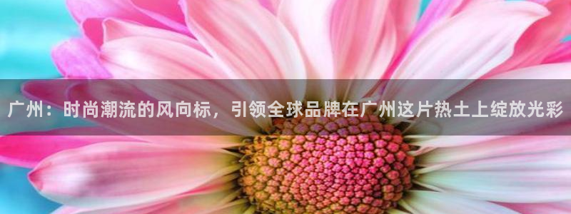 华润娱乐乘95692：广州：时尚潮流的风