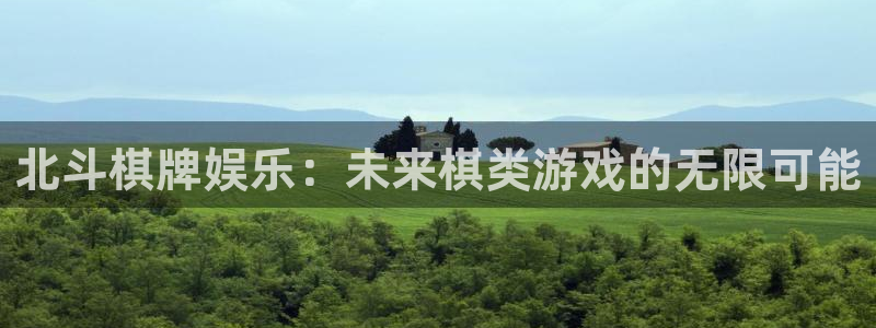 必发集团游戏官网：北斗棋牌娱乐：未来棋类游戏的无限可能